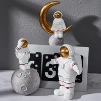 nordic model room study cabinet desk accessories space astronaut home decor creative personality teen room decoration