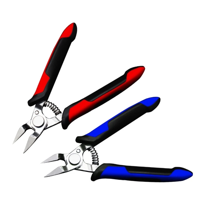 

7 inch Round Cutter Pliers Excellent Cutting Pliers Rear Force Spring Designed Shears Diagonal Pliers Electronic Tool