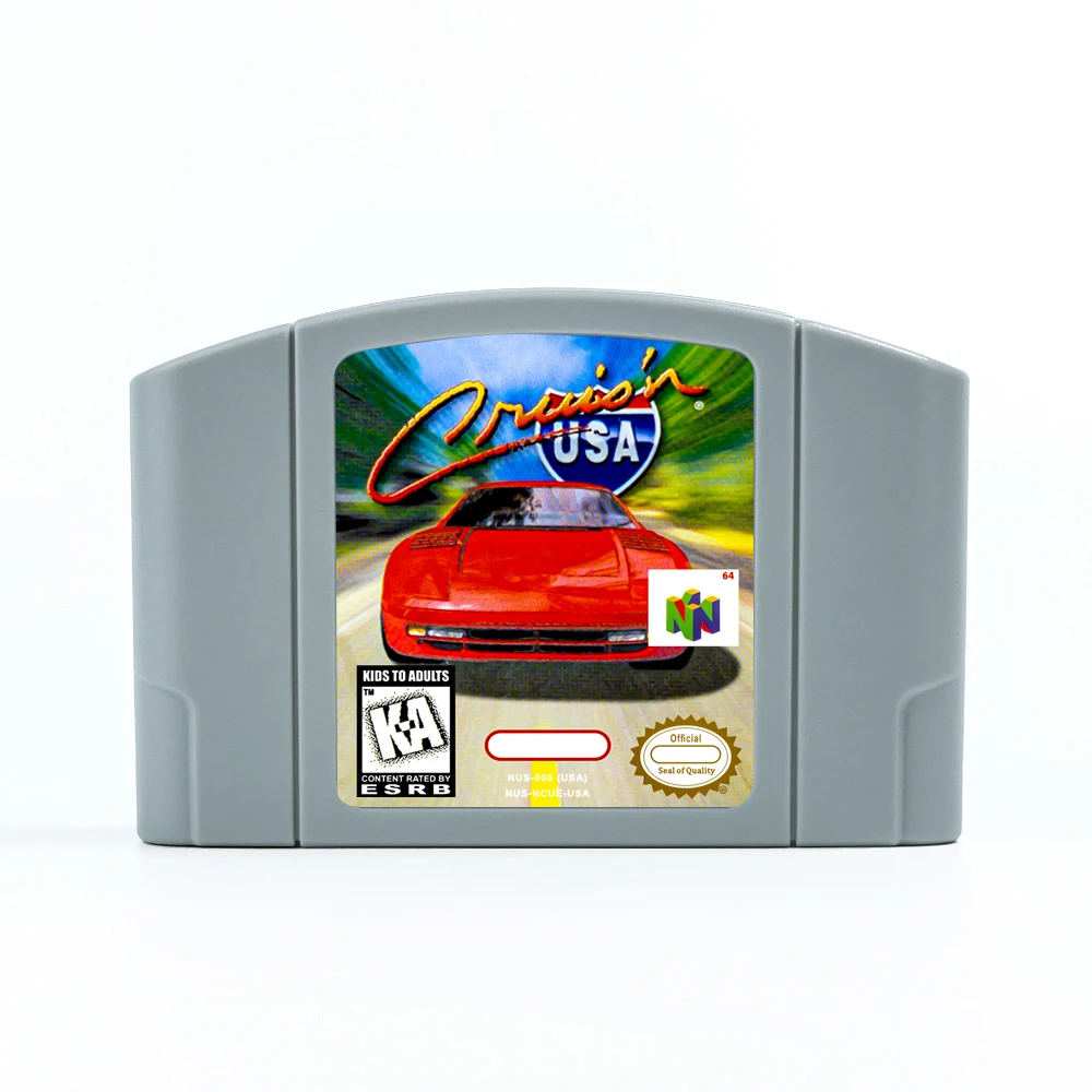 Игровой картридж Cruis'n USA для Nintendo 64
