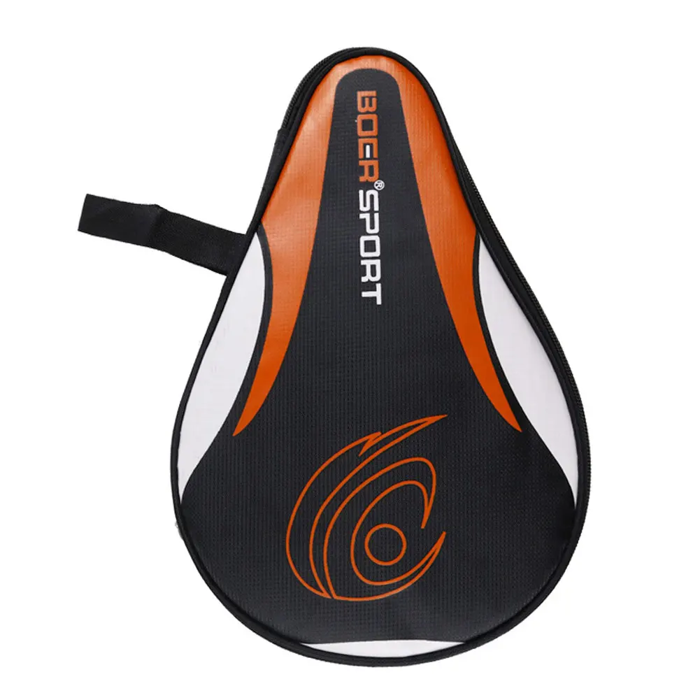 

Pingpong Case Portable Gourd Shape Accessories Professional Training Equipment Oxford Cloth Waterproof Table Tennis Racket Bag