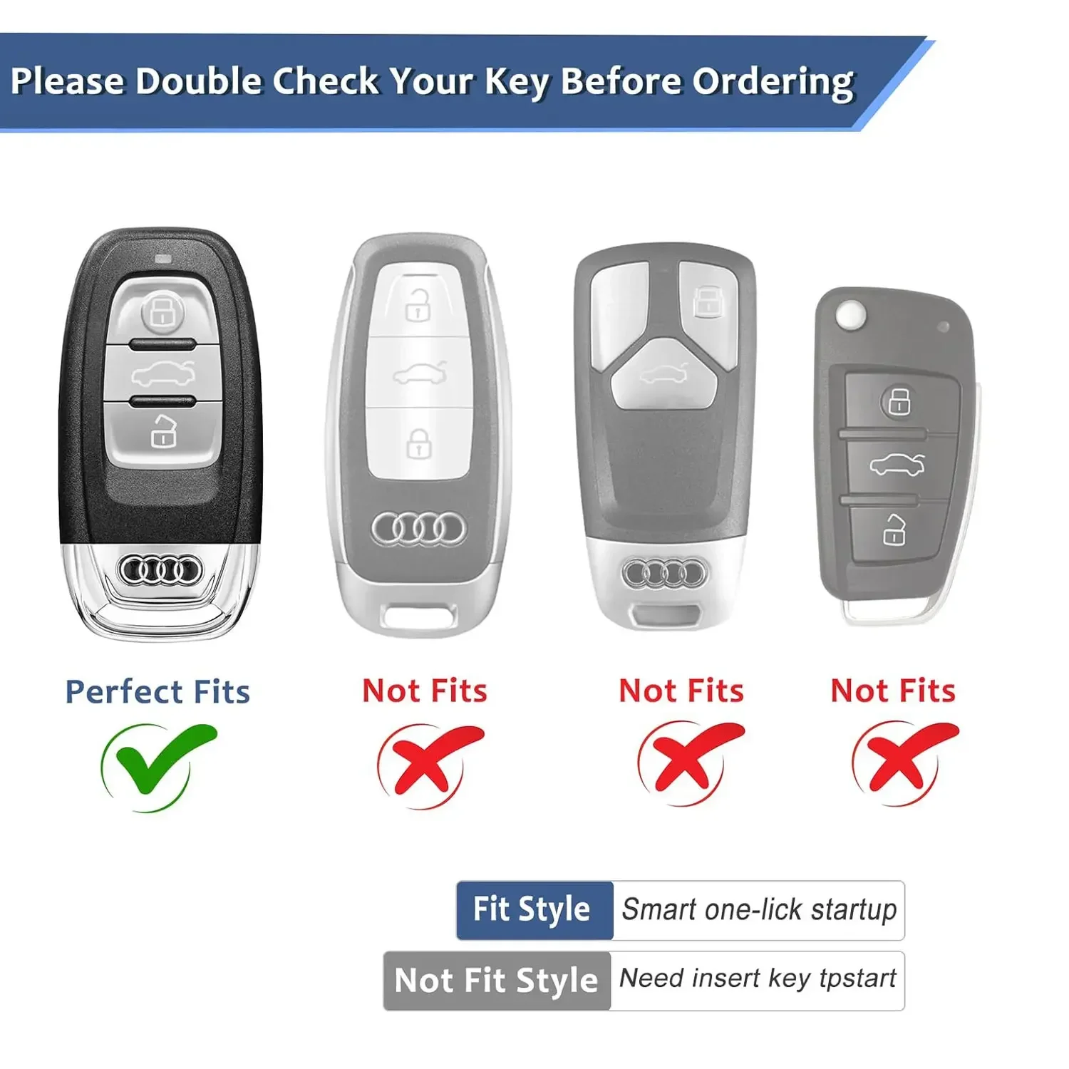 Чехол для ключей из углеродного волокна защитный чехол Audi A4-A8 Q5 Q8 R8 RS4 RS5 RS6 RS7 S4-S8 SQ5