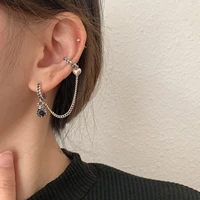 fmily minimalist 925 sterling silver crown earrings retro fashion fringe peach heart hip hop jewelry for girlfriend gifts