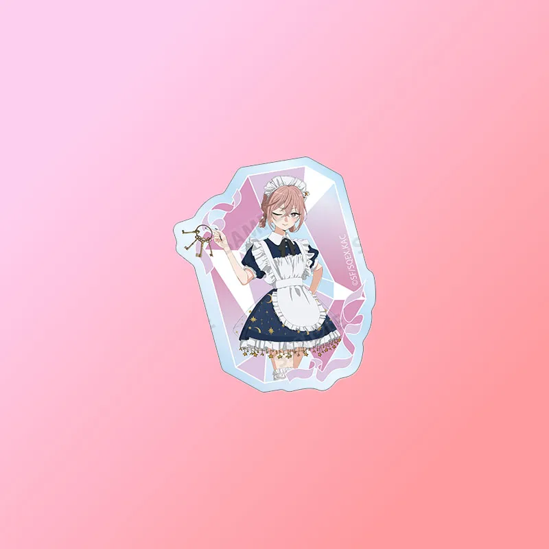 Фото Акриловая фигурка-подставка My Dress-Up Darling ANIME с персонажами Марин Китагава и Вакана Годжо, модель для косплея, игрушка, подарок на день рождения, украшение, брелок №3