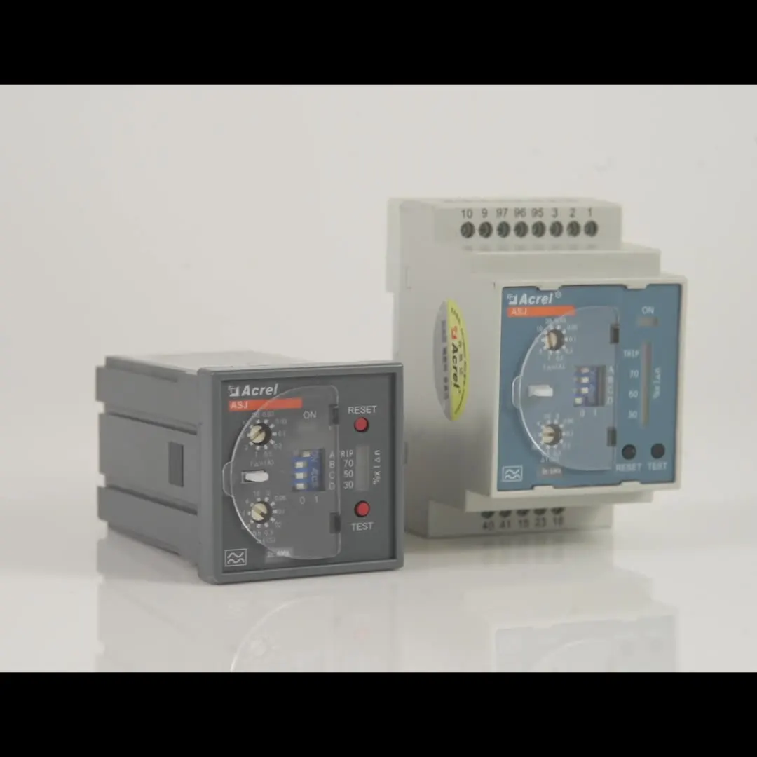 

ASJ10-LD1A A Type Din Rail Electric Residual Current Earth Leakage Relay over Current Action Relay