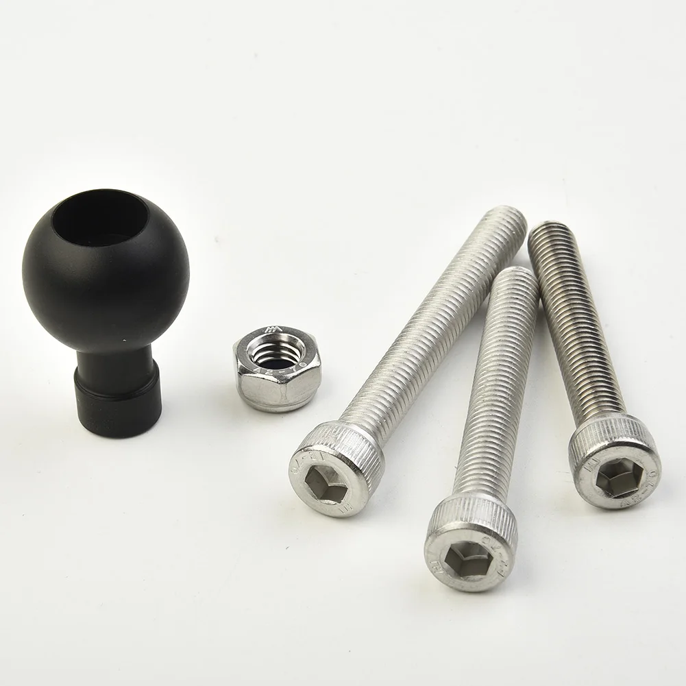 

Durable New Useful Motorcycle Clamp Base 6061 Aluminum Alloy For RAM-B-367U Handlebar M8 Parts RAM Mounts Screw