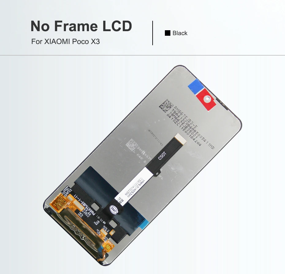 

Original POCO X3 Display Screen For XIAOMI POCO X3 Pro Lcd Display Touch Screen Digitizer Assembly For POCO X3 NFC M2007J20CG