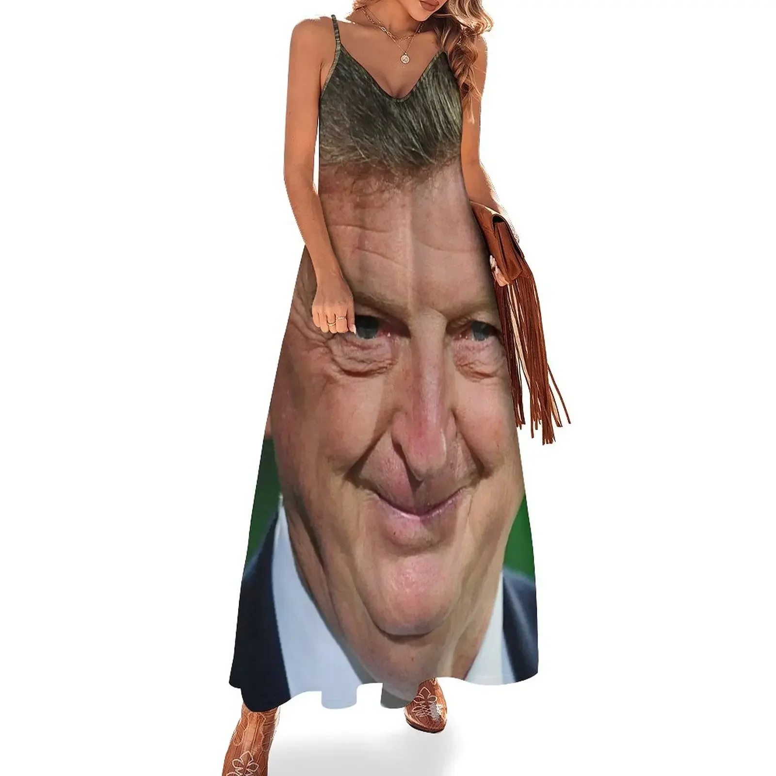 Roy Hodgson: английский футбольный менеджер и значок платья без рукавов вечерние