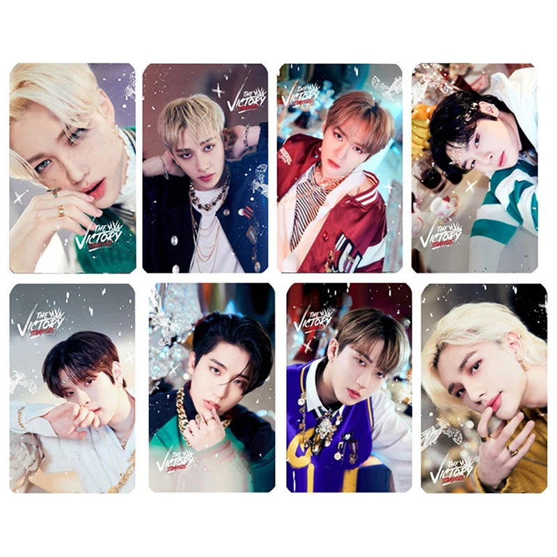 9 шт./компл. Kpop STRAY KIDS новый альбом THE VICTORY Photocards коллекция открыток LOMO открытки для