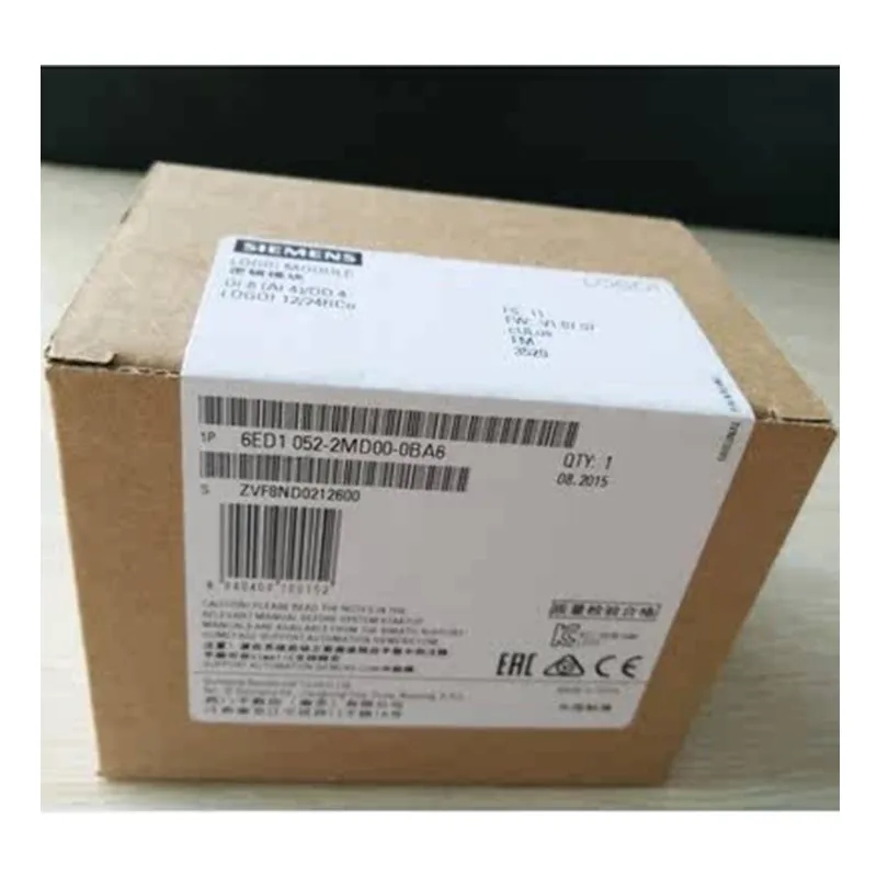 

SIEMENS LOGO PLC Logic Module 6ED1052-1MD08-0BA1 6ED1052-1FB08-0BA1 6ED1052-1CC08-0BA1 6ED1052-1HB08-0BA1