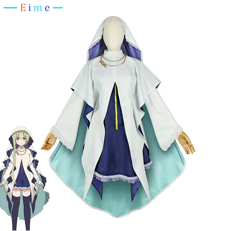 

Cecilia Косплей Костюм Аниме Косплей платье женский милый костюм для вечеринки с накидкой Хэллоуин Карнавальная форма на заказ