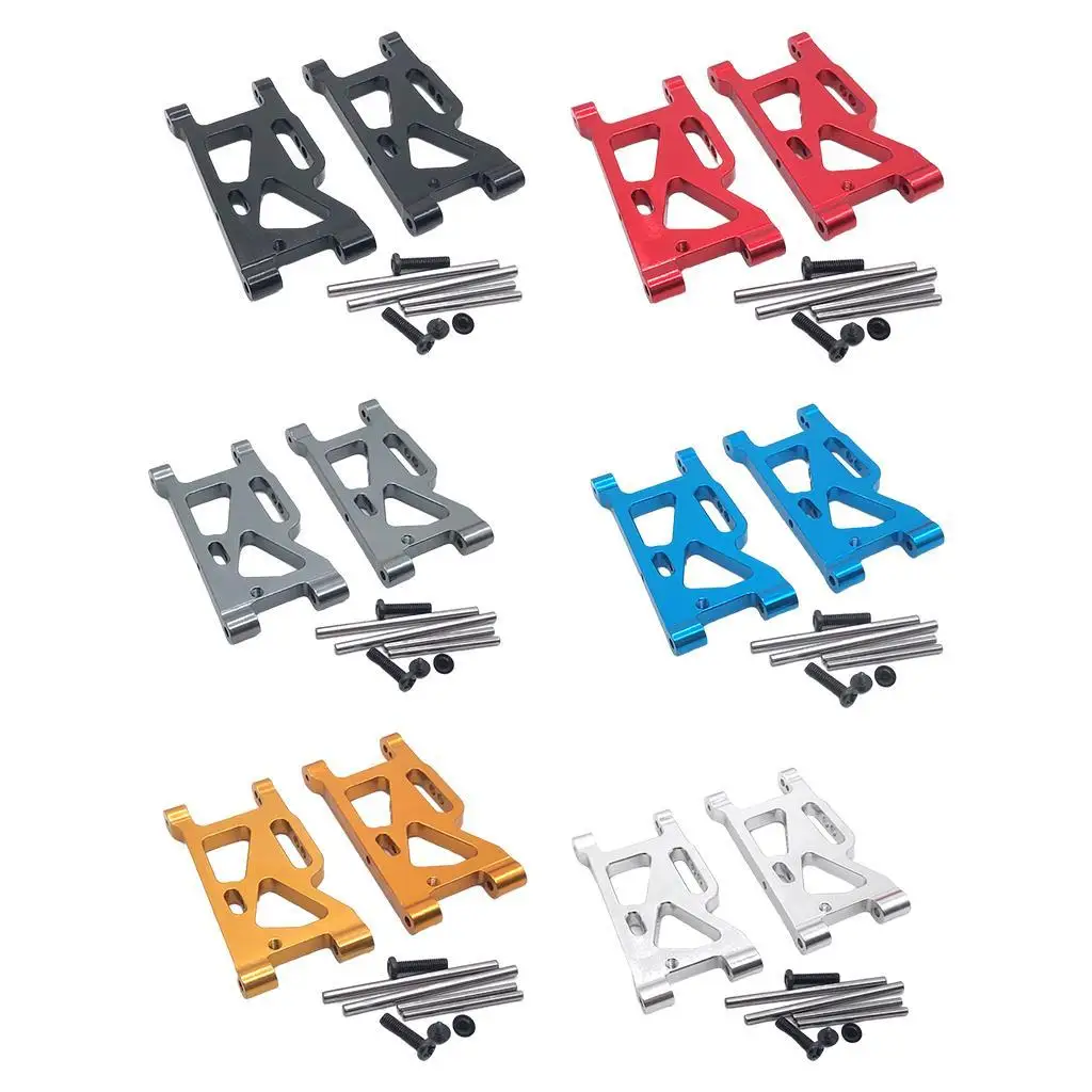 

1 пара металлических передних поворотных рычагов для WLtoys 144001 124018 1:12, монстр-Трак, короткая дорога, детали для замены для самостоятельной сборки