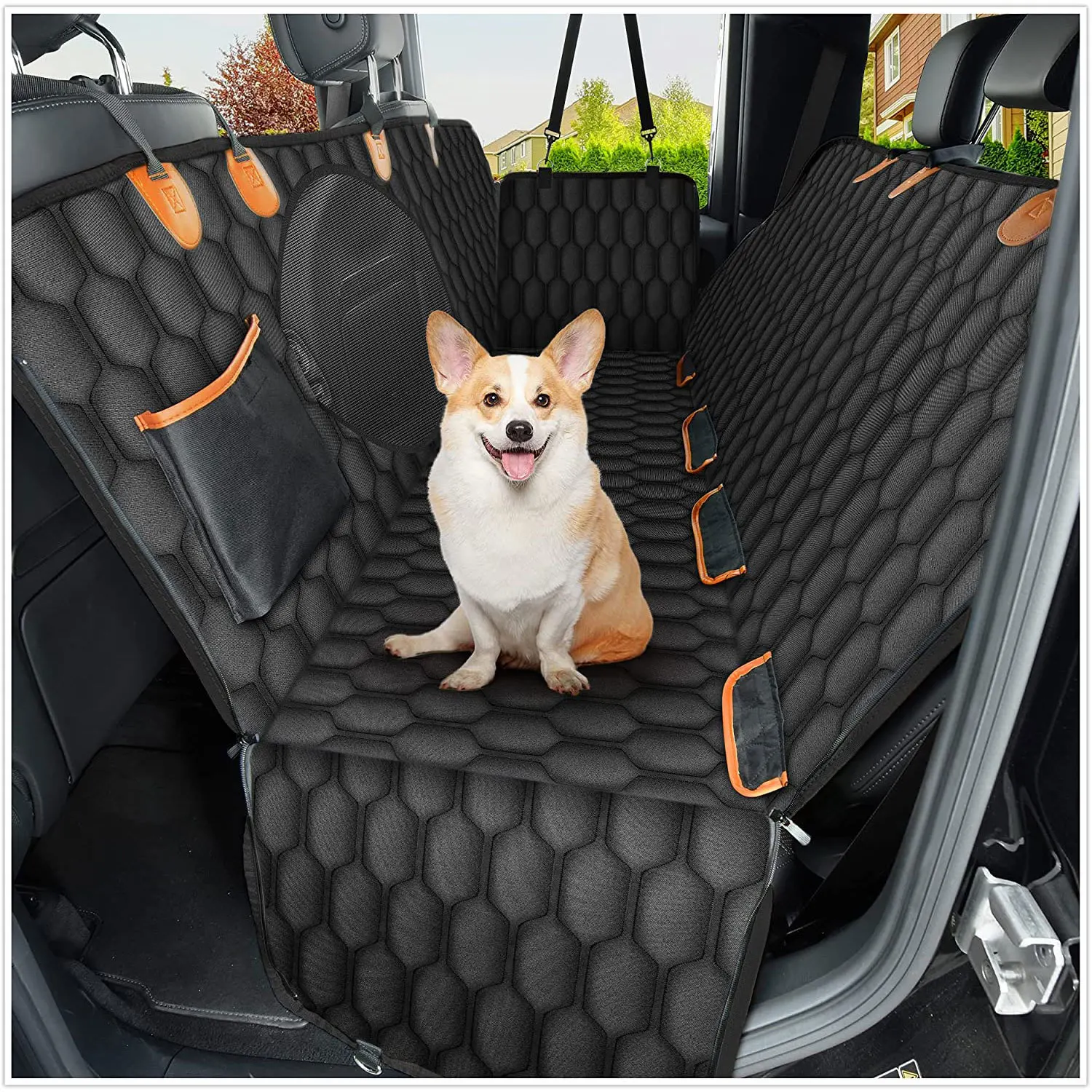 

Dog Car Seat Cover Pet Travel Carrier Mattress Pet Cat Carrier Dogs Pet Hammock Waterproof Car Seat Protector Dog Accessories
