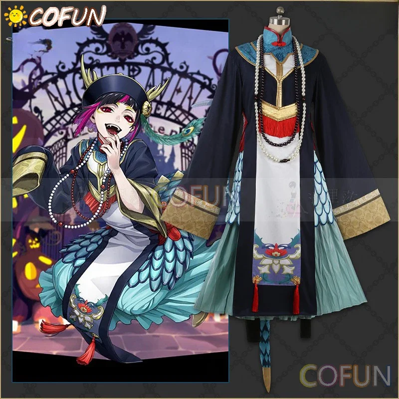 COFUN [на заказ] Twisted Wonderland Silver Lilia Sebek Malleus Косплей Костюм Diasomnia Страшная униформа на