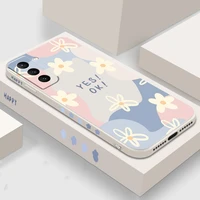 warm flowers phone case for samsung galaxy s22 s21 s20 ultra plus fe a13 a23 a33 a53 a73 a52 a72 a32 4g note 20 ultra soft cover