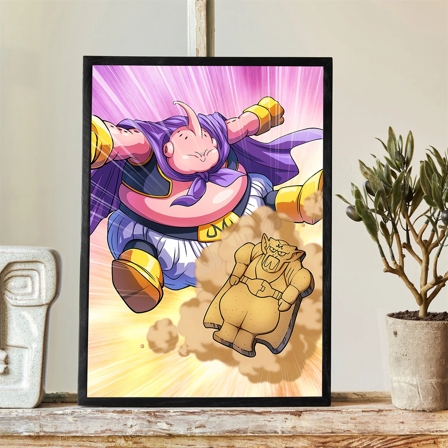 Японский классический аниме Драконий жемчуг декор для детской спальни комиксы