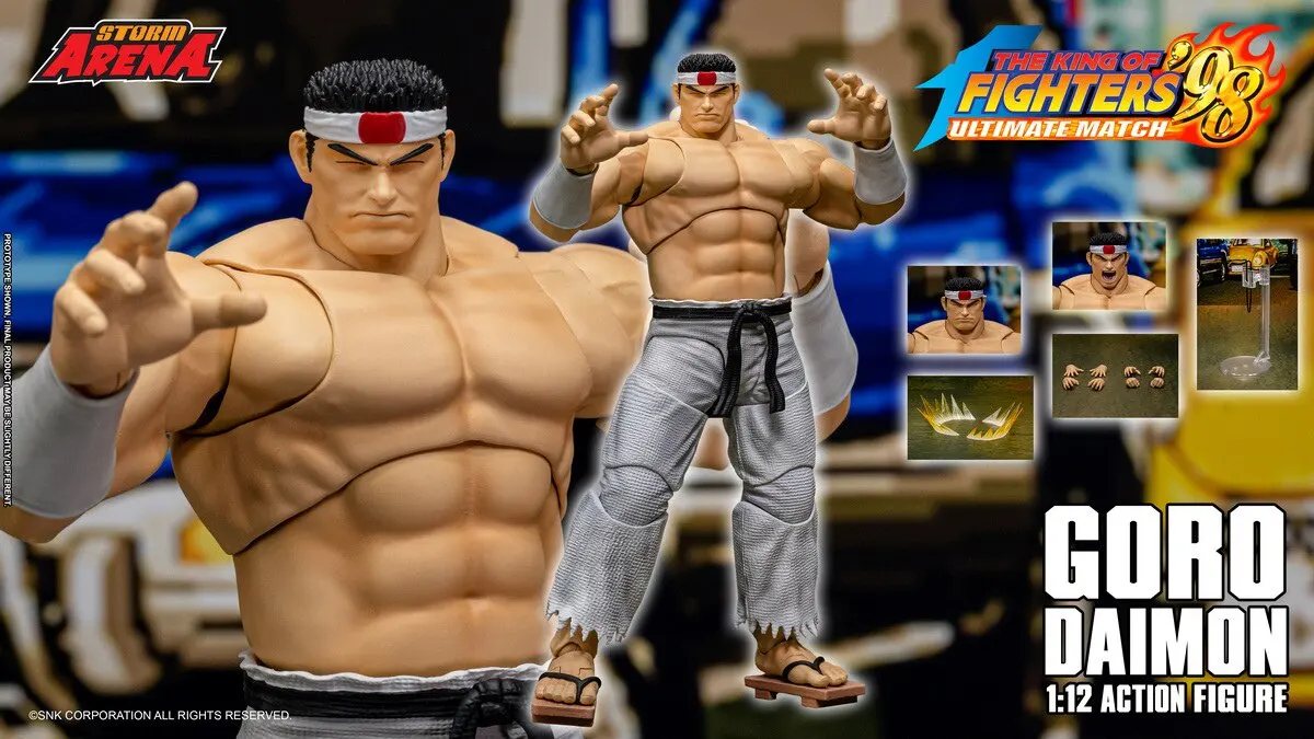 Фото TYCTOYS В НАЛИЧИИ Оригинальные фигурки Storm Toys ST ARENA3 1/12 ARENA GORO DAIMON KFSA01-3 Benimaru Nikaido Коллекционные модели игрушек №4