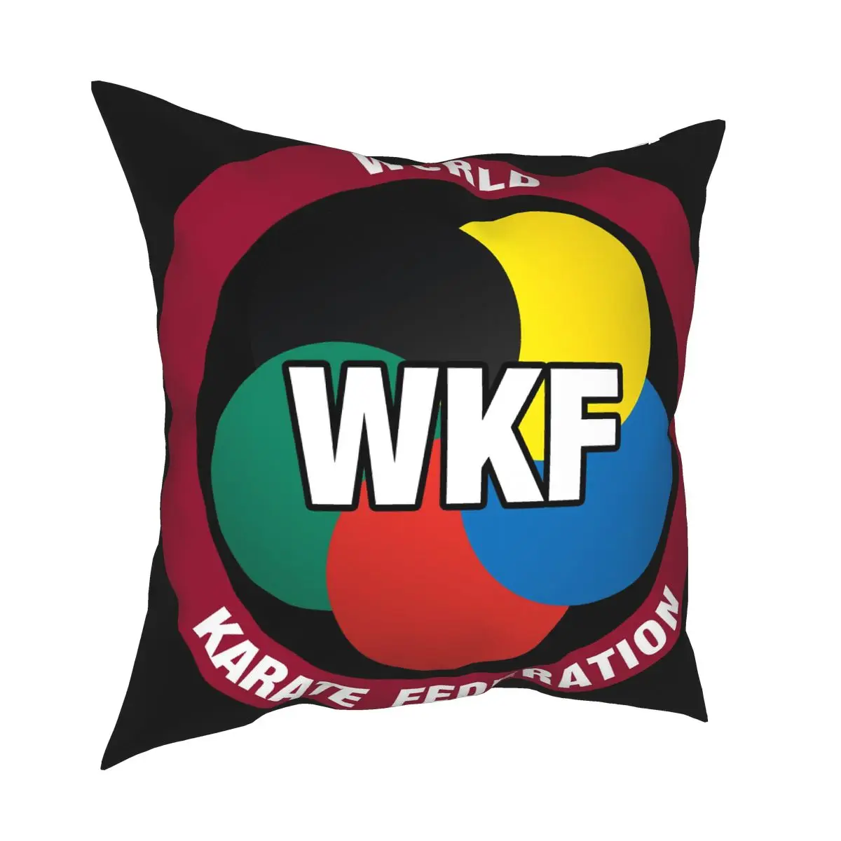 Новинка Wkf Karate логотип Мировой лиги мужской размер S M L Xl 2Xl 3Xl Wom много цветов