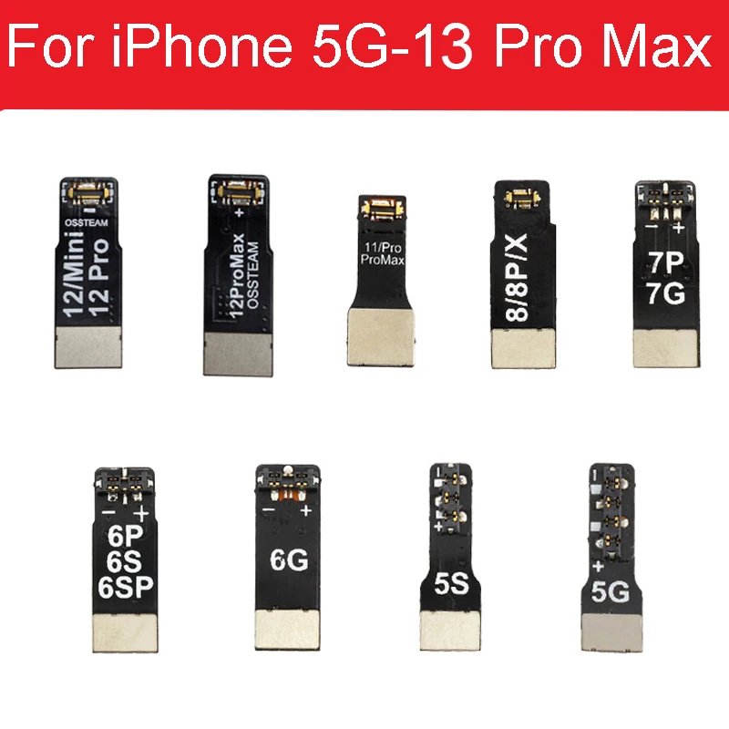 

For iPhone 5 5s 6 6S 7 8 Plus X XS 11 12 13 Pro Max 12 13 Mini Mainboard Clip Battery Terminal Buckle Power Boot Connector Cable