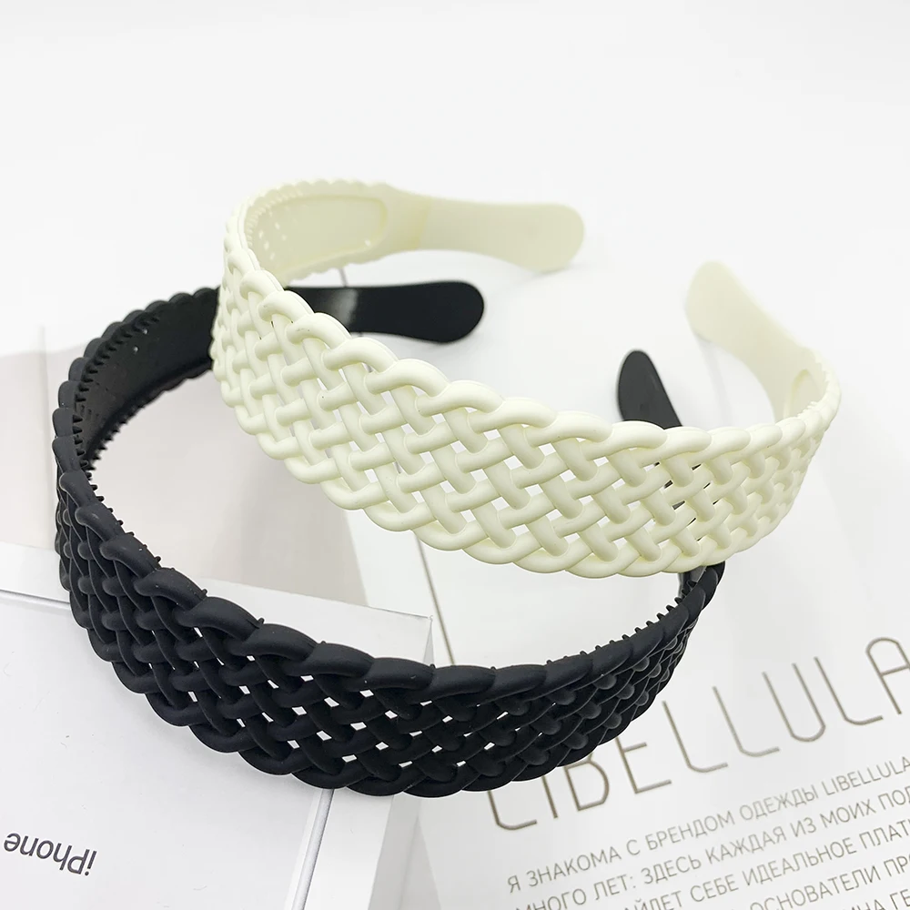 Женская повязка для волос матовая взрослых милая сетчатая на голову