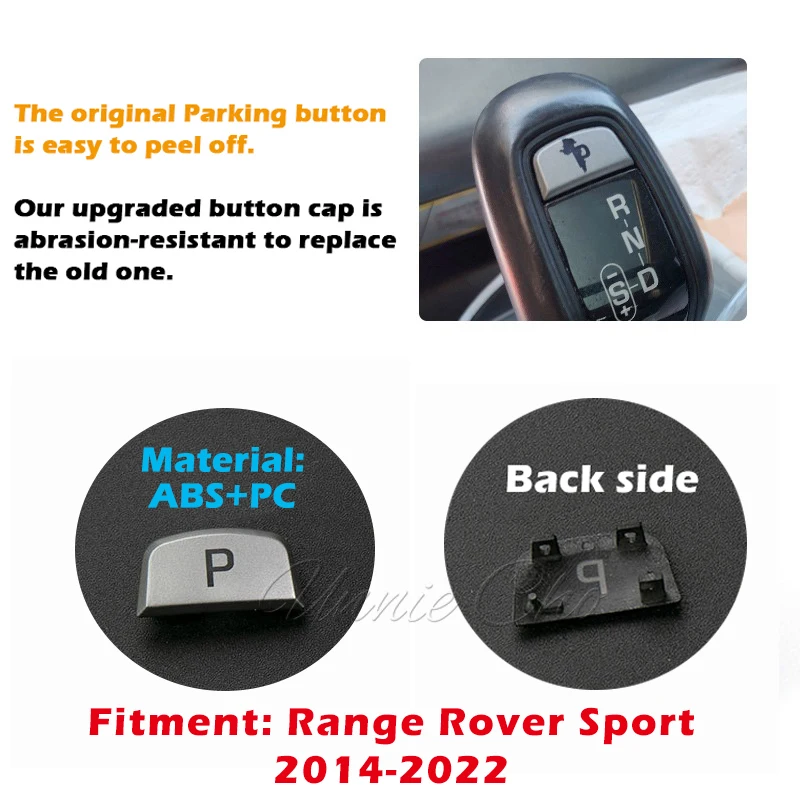 Для Range Rover Sport чехол для рычага переключения передач Trim от 2014 до 2022 имитация