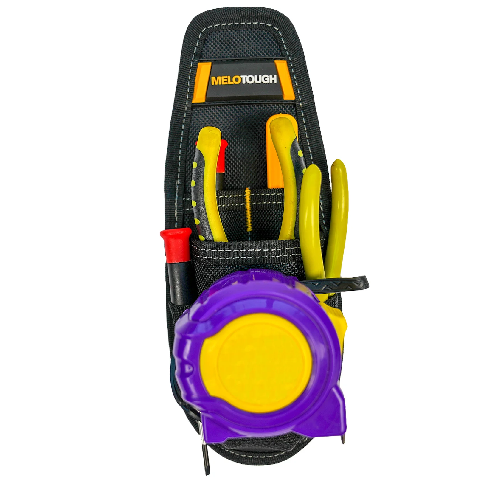 

MELOTOUGH Маленький держатель для инструментов Сумка для инструментов Мини-сумка для инструментов Рабочий органайзер Сумка для инструментов и держатель для ножей с защелкивающимся зажимом