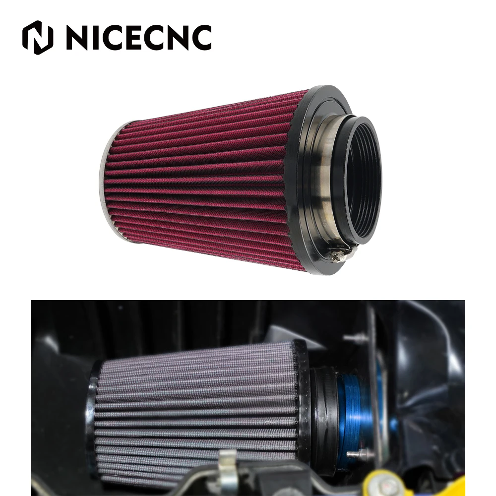 

NiceCNC ATV Intake Air Filter Cleaner For Yamaha RAPTOR 700 06-2011 2013-2021 700R 2011-2021 OEM 1S3-14451-00-00 1S3-14451-01-00