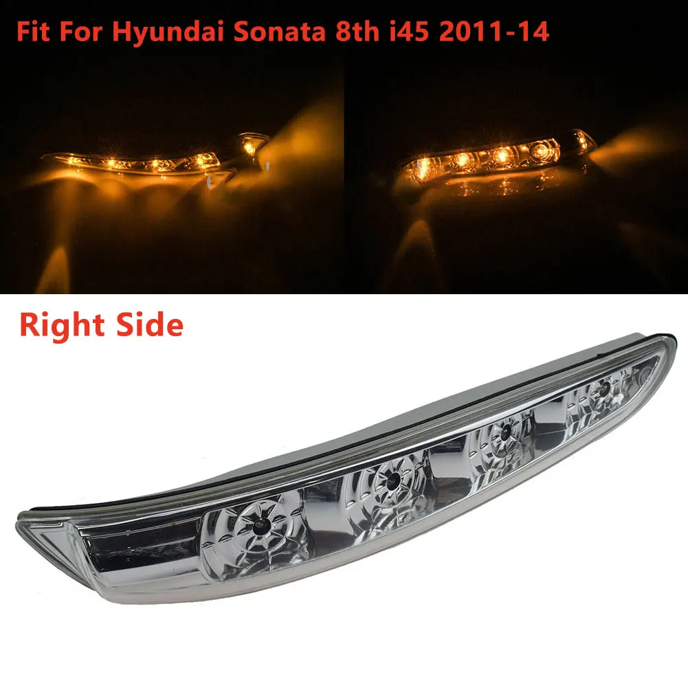 

Right Side Turn Signal Mirror Light Lamp 876233S000 Fit For Hyundai Sonata 8th I45 2011-14 High Reliability