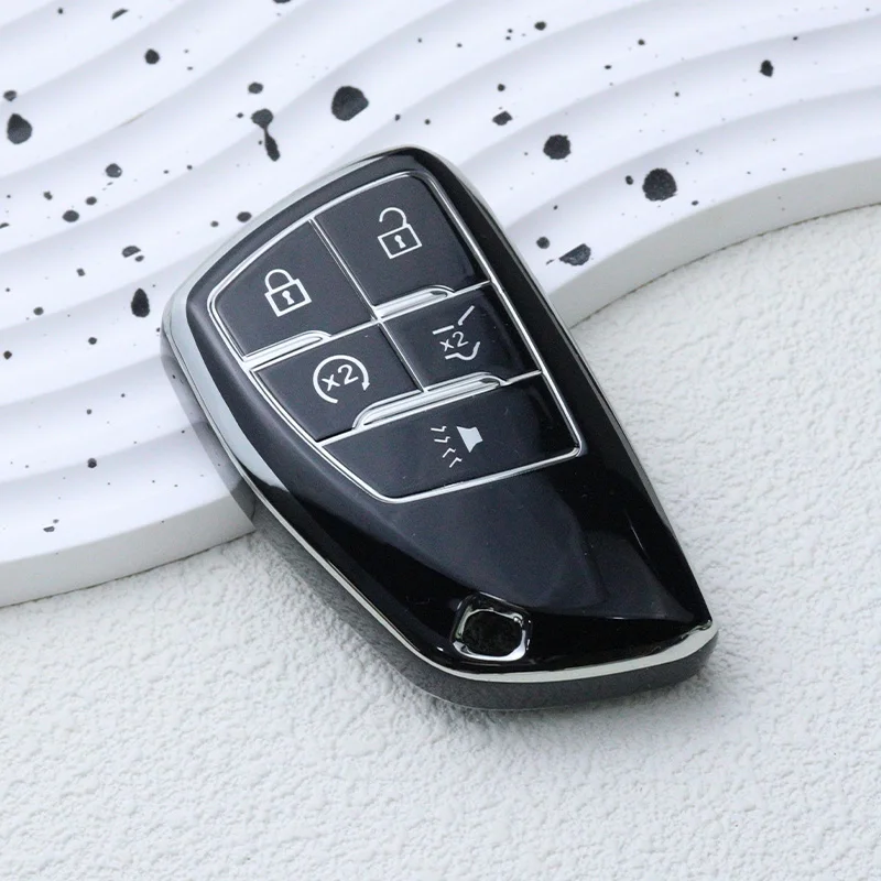 

Чехол для автомобильного ключа из ТПУ, чехол для Chevrolet Tahoe Suburban для GMC Yukon для Buick ENVISION S Plus Avenir 2020 2021 2022 2023