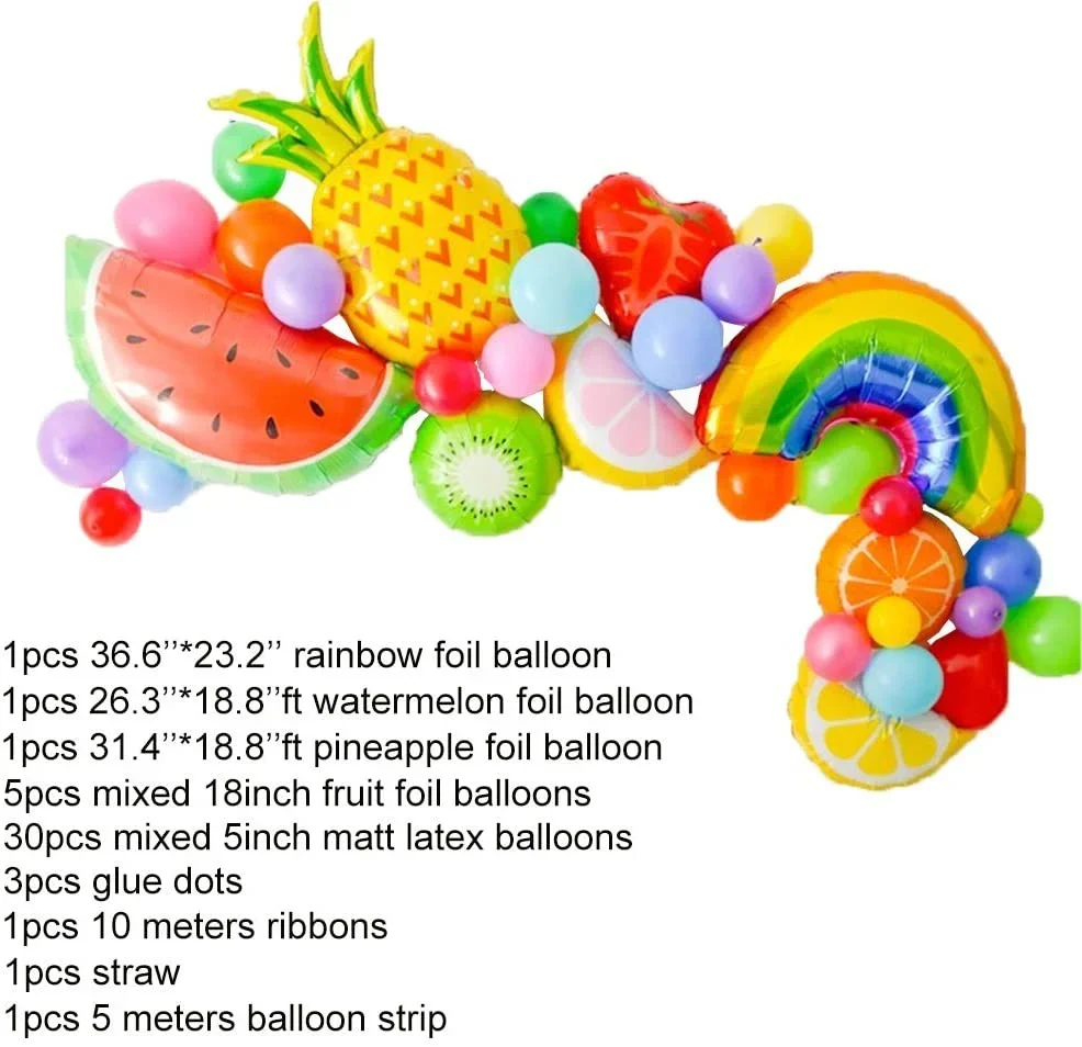 

Комплект воздушных шаров в тропическом стиле