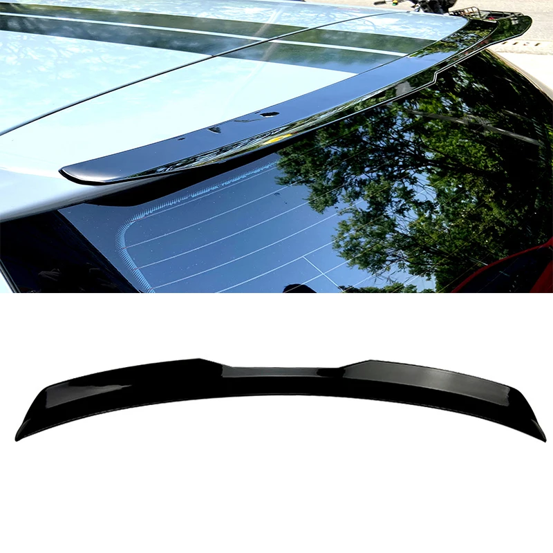 

Car Rear Roof Spoiler Wing For VW Golf 7 7.5 MK 7 7.5 GTI GTD R 2009-2020 Gloss Black Carbon Look Maxton Style Body Kits Tuning