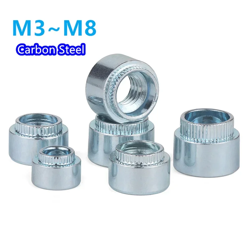 

Заклепочные гайки из углеродистой стали M3-M8