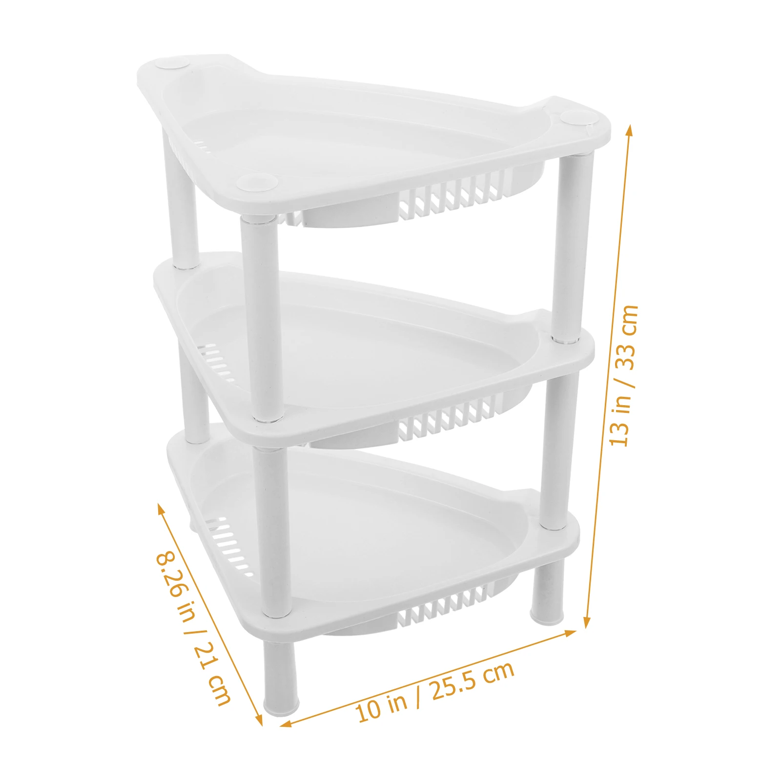 

Пластиковые полки для хранения 3 слоя