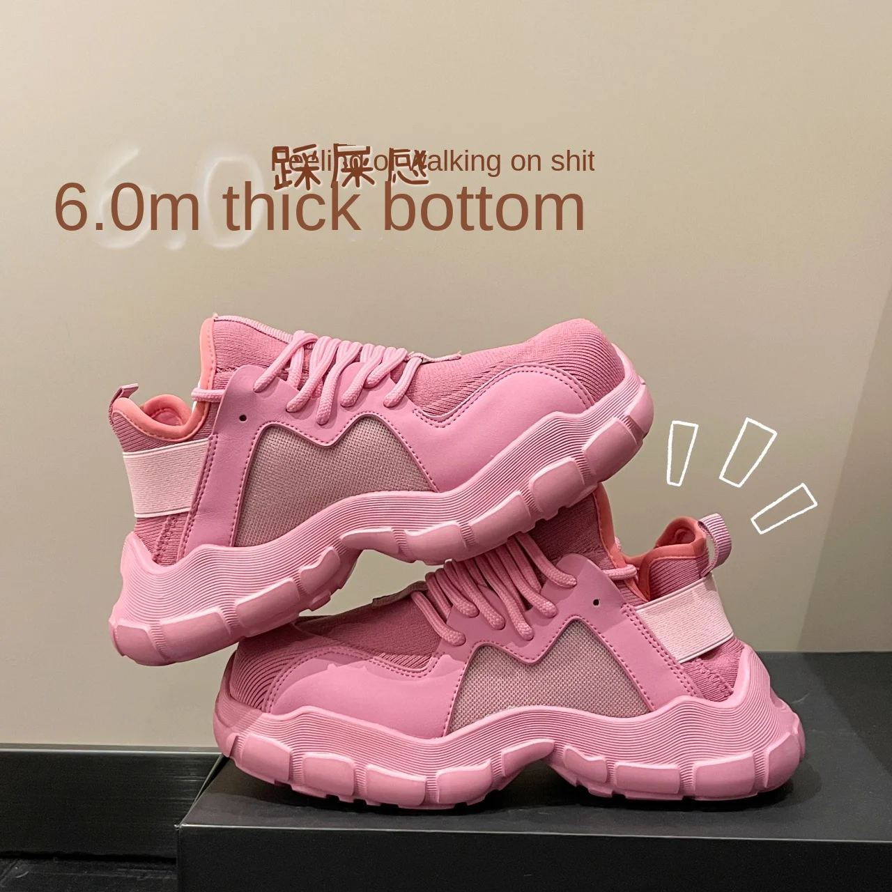 

Running Shoes Breathable Sneakers Fashion Comfortable Outdoor Tenis Sport Platform Casual Shoes Big Size 35-40 Women Sneakers