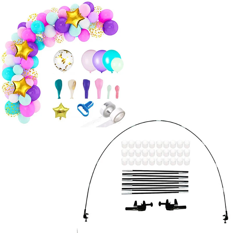 

3,5 м настольные воздушные шары, фотообои + 88 шт., набор воздушных шаров для дня рождения, свадьбы, выпускного, Рождества, декор для детского пр...