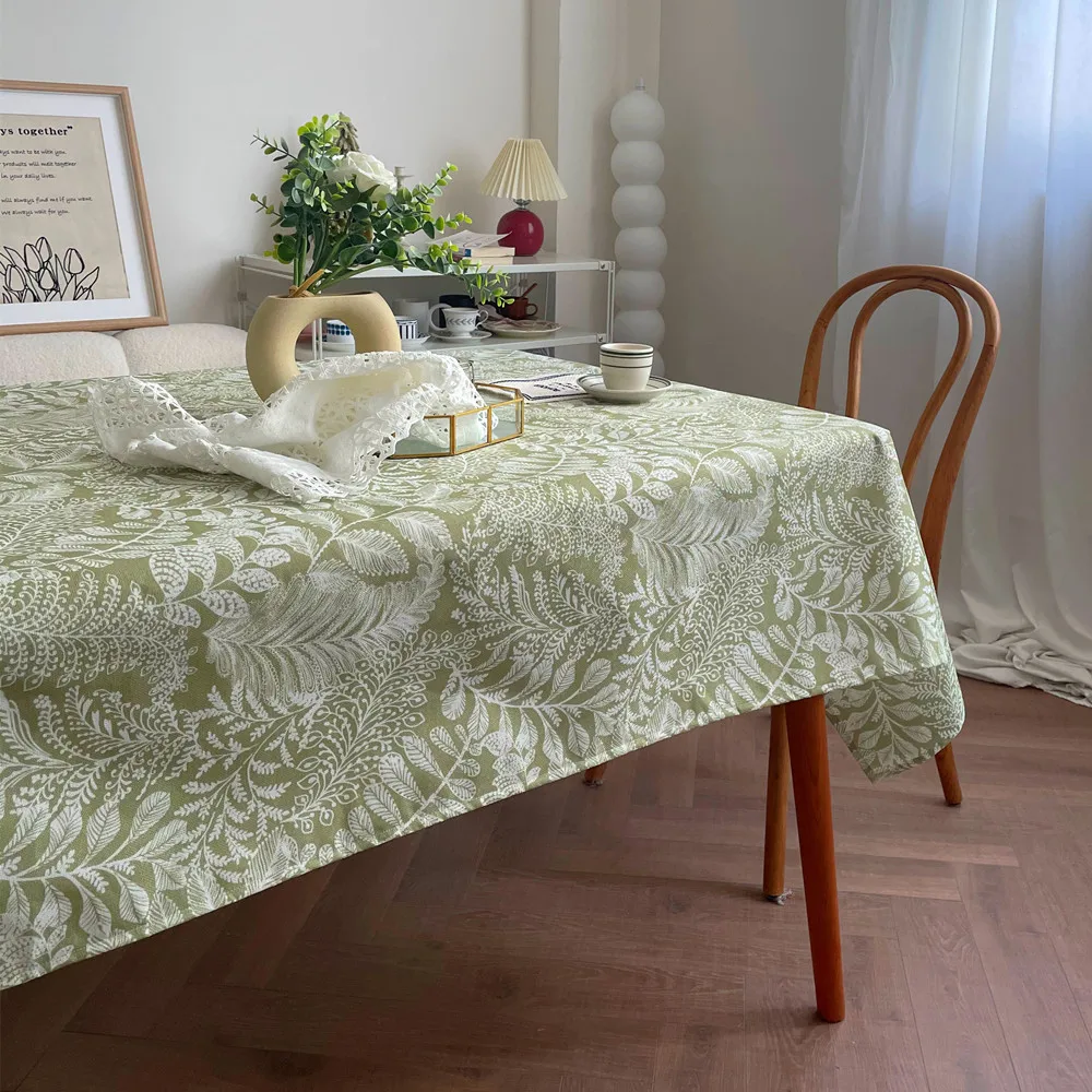 

Waterproof coffee table tablecloth, rural retro tablecloth, round table cover, rectangular