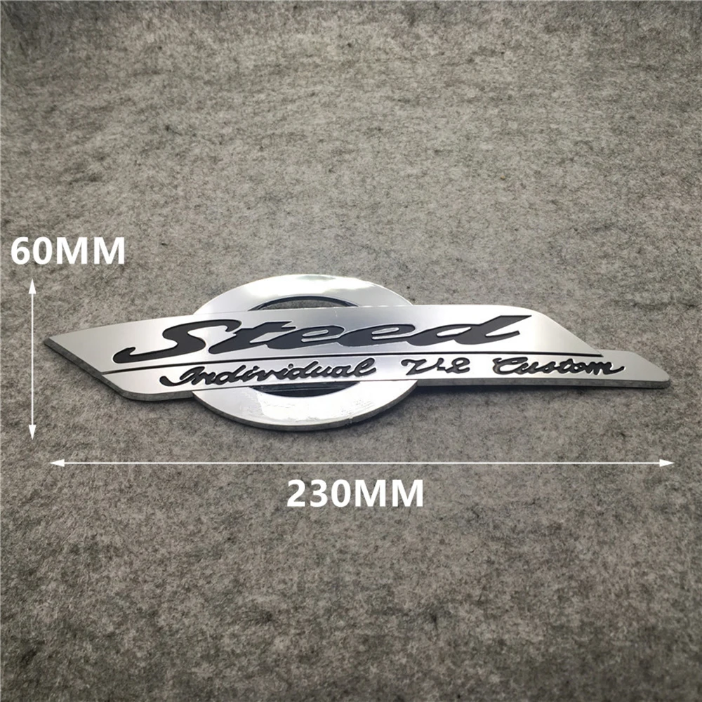 Motorcycle 3D Emblem Badge Fuel Tank Sticker Tank Pad Protector Decal For Honda Shadow VT VTX 400 600 750 1100 Steed 400 600 images - 6