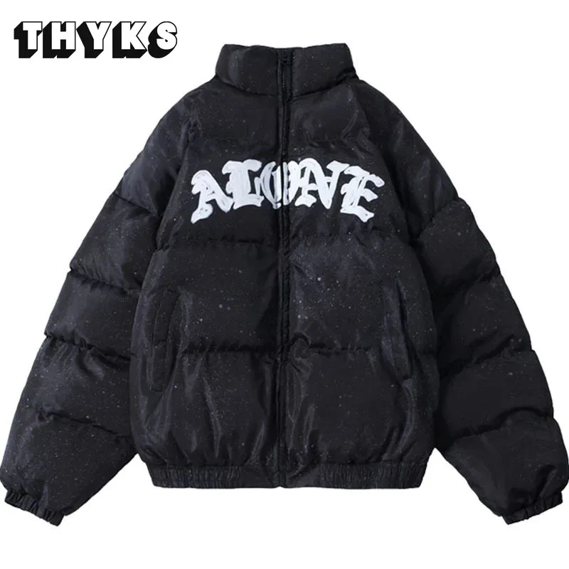 Парка Мужская/женская зимняя с хлопковой подкладкой теплая Повседневная Уличная