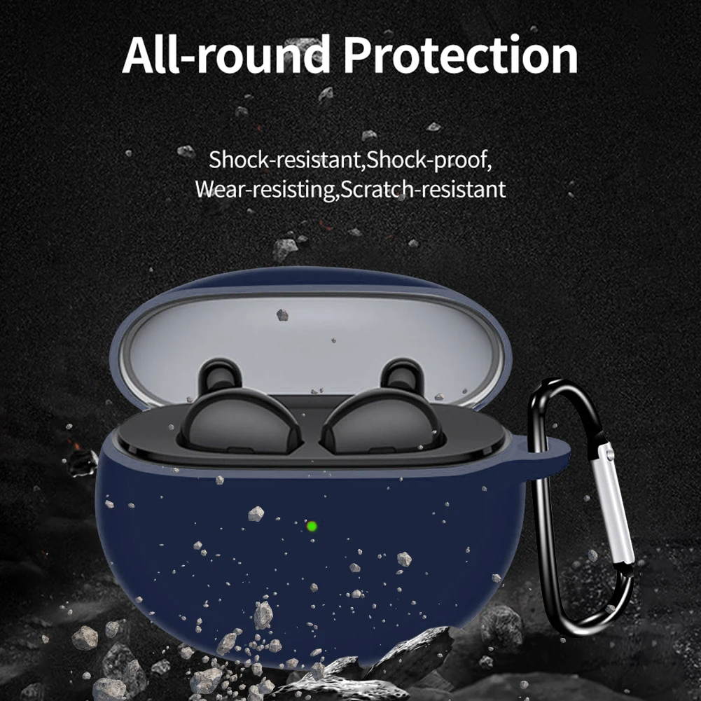 

Защитный чехол для наушников для OPPO Enco Air, Силиконовый противоударный чехол для беспроводных наушников, чехол для хранения наушников