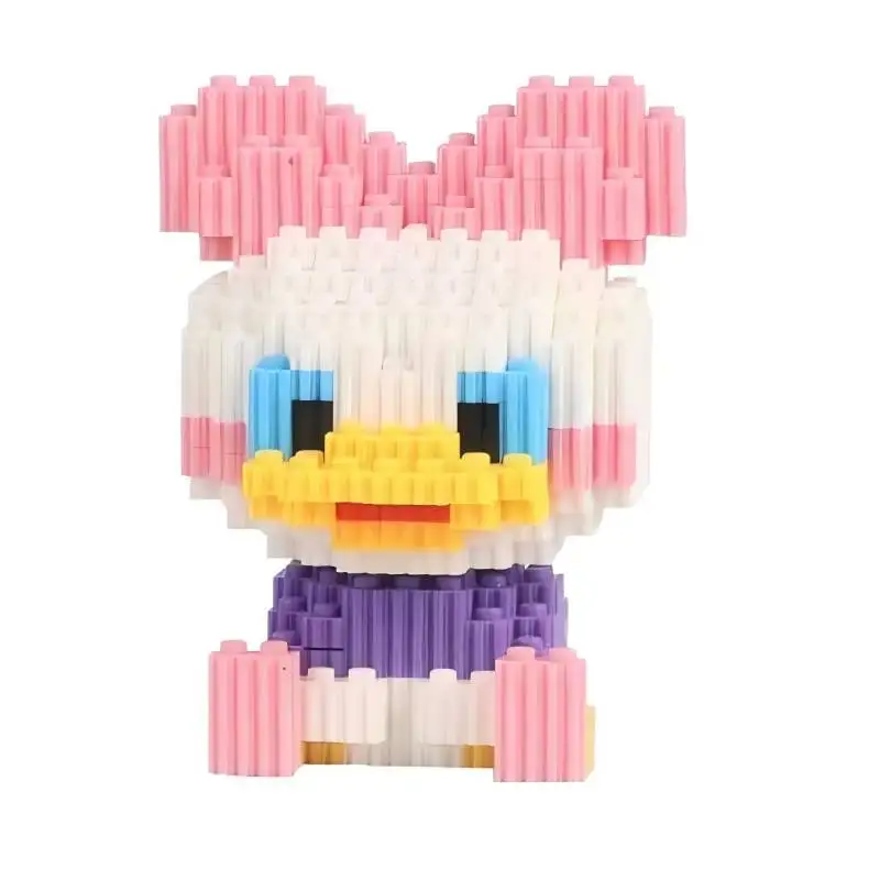 Креативные новые строительные блоки для домашних животных стежка Дональда Дака