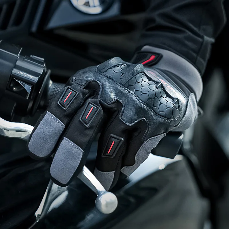 Осенне-зимние мужские и женские водонепроницаемые мотоциклетные перчатки SCOYCO