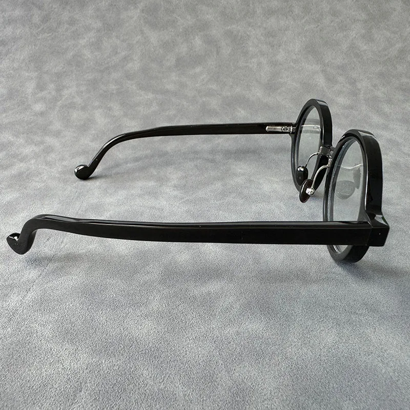 Оправа для очков круглая Ретро Классическая Ручная работа рог буйвола