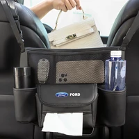 car rear seat back organizer auto trunk storage bag large capacity backseat pockets mesh for ford focus fiesta ranger mondeo esc