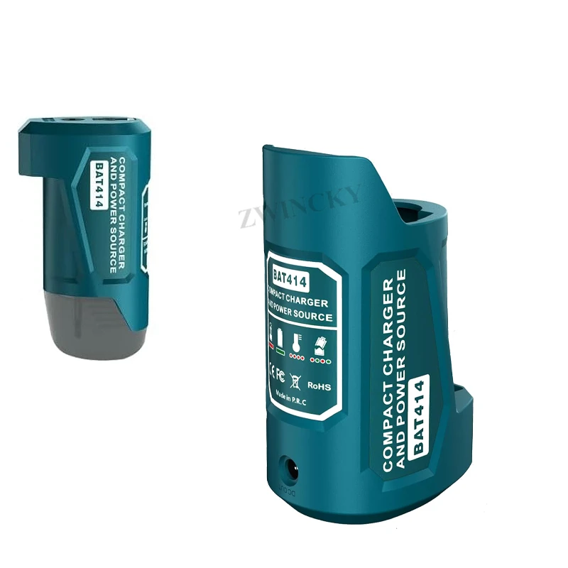 

USB разъем питания для аккумуляторов Bosch 10,8 В/12 В синего цвета