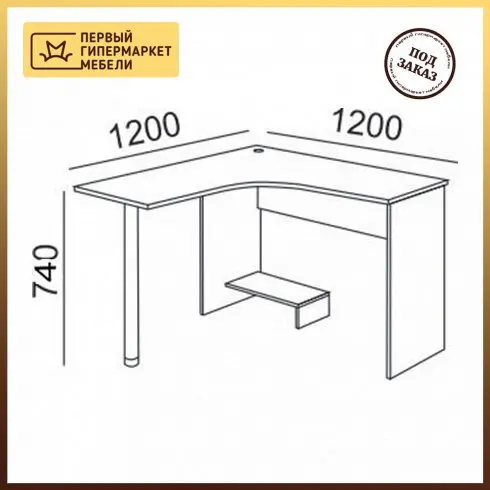 Угловой стол Ostin M 12 из ДСП (рама) / вставка из стружечной древесины Ясень Шимо светлая Мебель Офисный шкаф Компьютерный Письменный стол Игровой ПК светлый Офис.