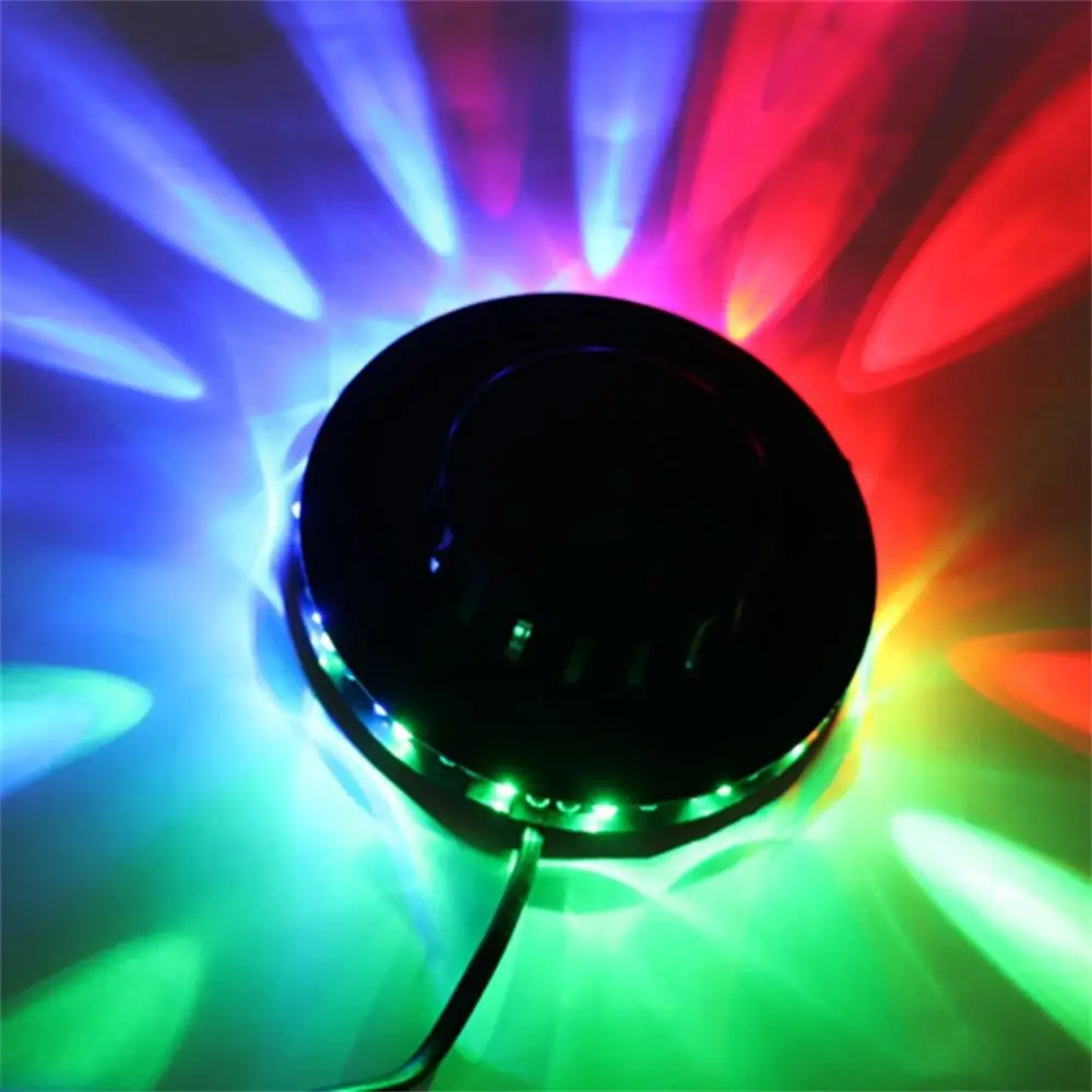 

USB RGB Party Light Sound Activated Rotating Disco Light LED Ball Stage Effect Strobe Lamp KTV Bar Party Decoration Lighting