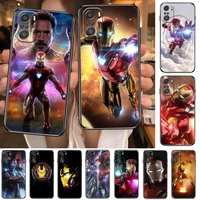 marvel superhero iron man for phone case redmi note 7 pro redmi note 8 pro 9 pro xiaomi mi cases mobile protective case back cas