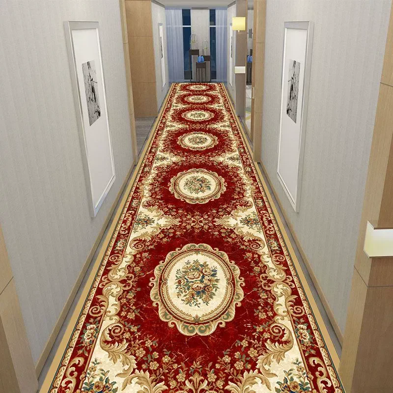 Фото Скандинавский абстрактный длинный ковер для коридора, нескользящие коврики для зоны прихожей, дорожки для прохода в отеле, моющийся коврик для крыльца, легко чистится №2