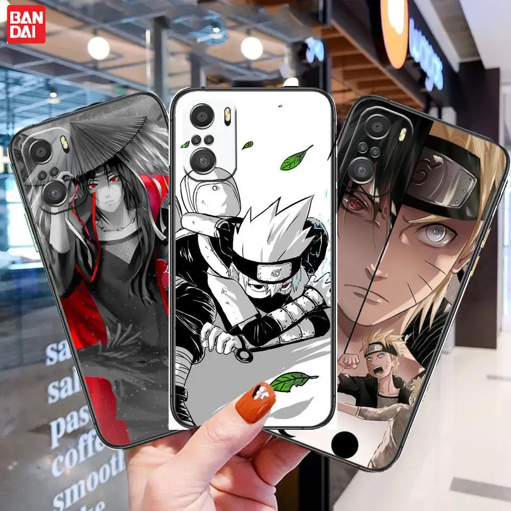

Naruto For Xiaomi Redmi Note 10S 10 9T 9S 9 8T 8 7S 7 6 5A 5 Pro Max Soft Black Phone Case