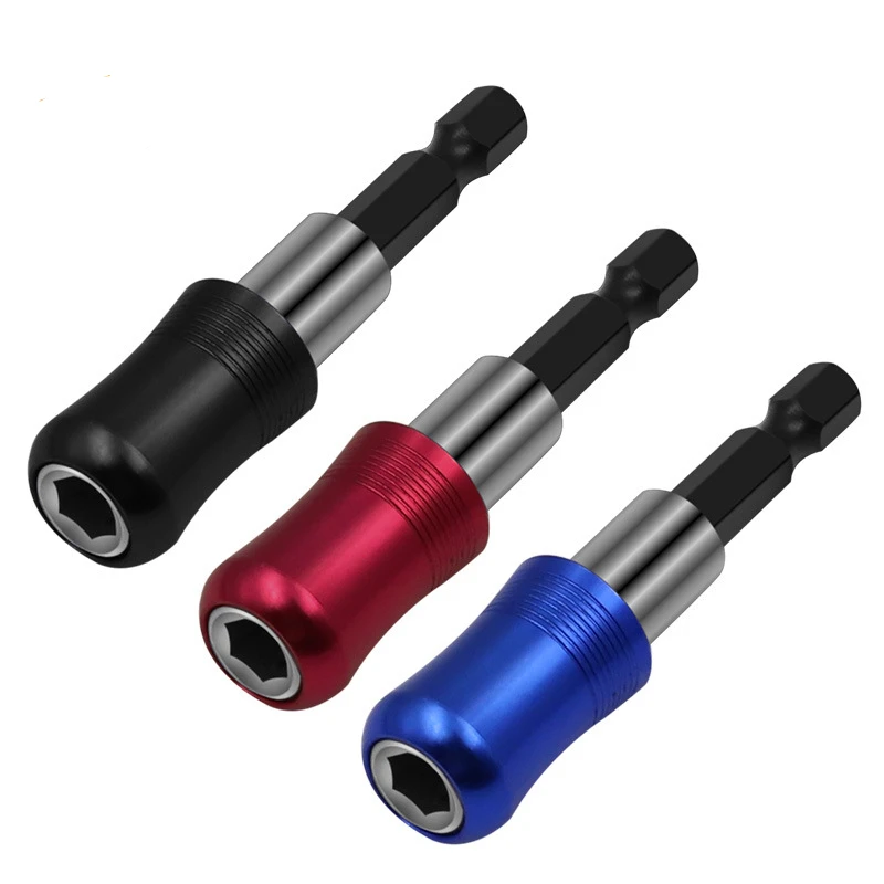 

1pcs Adjustable Screw Depth Magnetic Screwdriver Bit Holder 1/4 Inch Hex Driver with 5pcs PH2 Scewdriver Bits 60mm Quick Holder