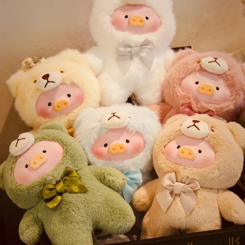 В наличии натуральная слепая коробка Lulu Pig Retro Teddy Series игрушка виниловая кукла